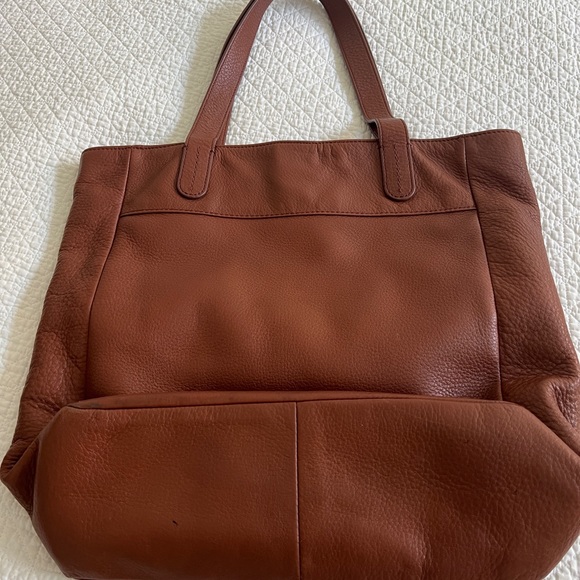 Fossil leather tote - Picture 4 of 5